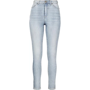 Women's High Waist Skinny Jeans - blue