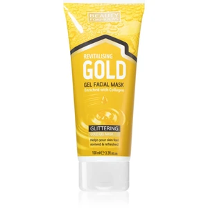 Beauty Formulas Gold gélová maska s kolagénom 100 ml