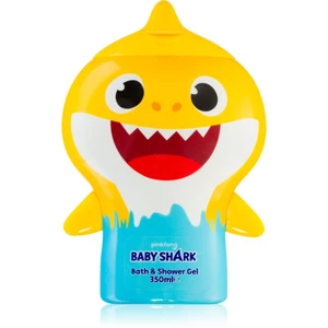 Corsair Baby Shark sprchový a koupelový gel pro děti Yellow 350 ml