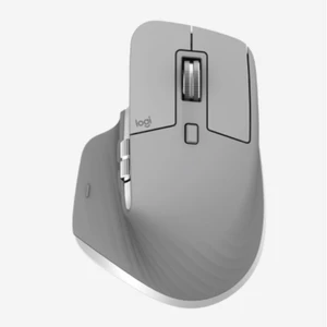 Optická Wi-Fi myš Logitech MX Master 3 Advanced 910-005695, ergonomická, sklenený povrch, integrovaný scrollpad, sivá