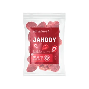 Allnature Lyofilizované jahody 20 g