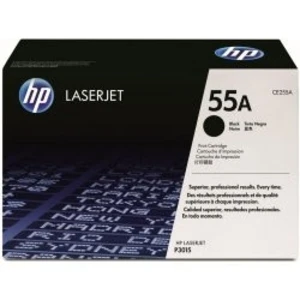 HP 55A CE255A čierný (black) originálny toner