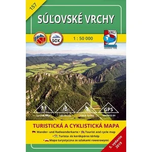 Súľovské vrchy 1:50 000