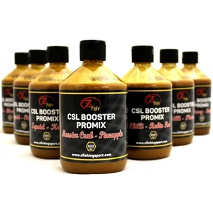 Zfish csl booster promix 500 ml-česnek - černý pepř