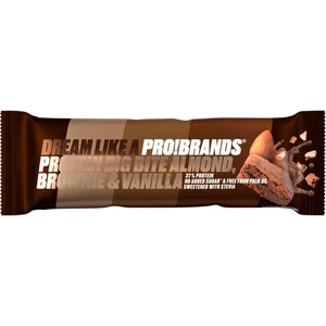 ProBrands Big Bite Protein Bar Pro 45 g variant: mandle - brownie - vanilka