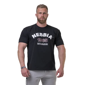 Nebbia Golden Era tričko 192 black L