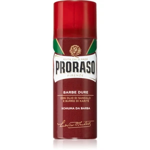 Proraso Red Shaving Foam pěna na holení na tvrdé vousy 50 ml