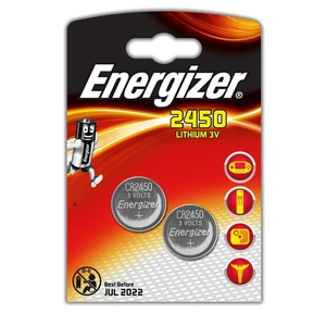 Knoflíkový článek CR 2450 lithiová Energizer CR2450 620 mAh 3 V 2 ks