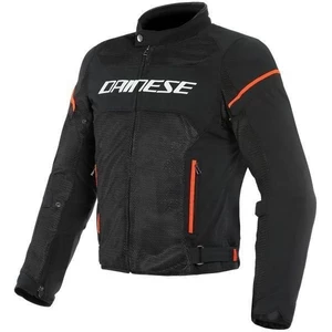 Dainese Air Frame D1 Tex Black/White/Fluo Red 52 Textile Jacket