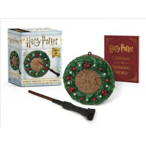 Harry Potter: Hogwarts Christmas Wreath and Wand Set - Donald Lemke