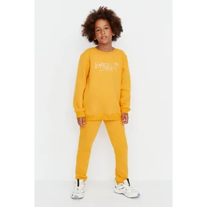 Trendyol Sweatsuit - Yellow - Regular fit