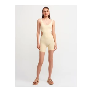 Dilvin Jumpsuit - Yellow - Fitted