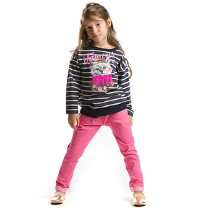 Denokids Two-Piece Set - White - Relaxed fit