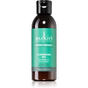 Sukin Super Greens jemný čisticí olej pro normální až suchou pleť 125 ml