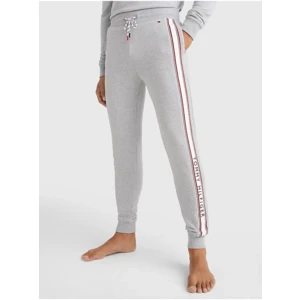 Light Grey Tommy Hilfiger Men's Sweatpants - Mens