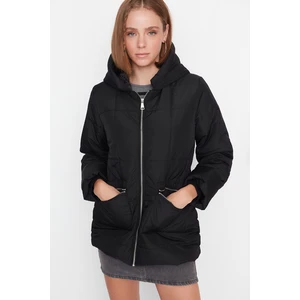 Trendyol Winter Jacket - Black - Puffer