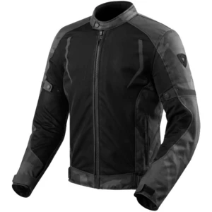 Rev'it! Torque Schwarz-Grau XL Textiljacke