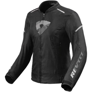 Rev'it! Sprint H2O Ladies Black-White 40 Textile Jacket