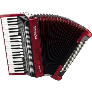 Hohner Bravo III 120 Rouge Accordéon à touches