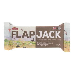 Flapjack ovsený bezl. čoko se zázvorom 80g WHOLEBAKE