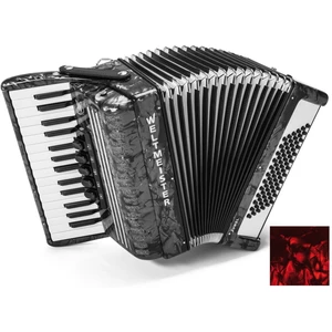 Weltmeister Juwel 30/72/III/5 MT Red Piano accordion