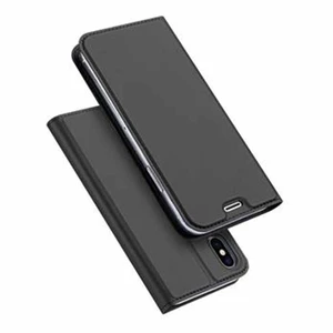 Pouzdro Dux Ducis pro Huawei Y6 Prime 2018, tmavě šedé