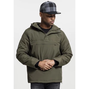 Padded Pull Over Jacket olive