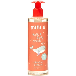 Mini-U Hair & Body Wash Tropical Berries šampon a sprchový gel pro děti 250 ml