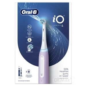 Oral-B iO 4 Levandulový elektrický zubní kartáček