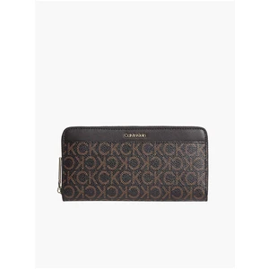 Brown Women's Patterned Wallet Calvin Klein - Women