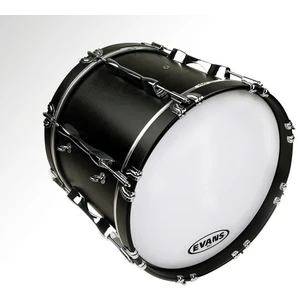 Evans BD32MX1W MX1 Marching Bass White 32" Peaux pour percussions de défilé