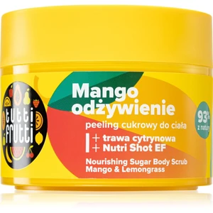 Farmona Tutti Frutti Tango Mango cukrový peeling pre jemné čistenie a výživu pokožky Mango & Lemongrass 300 g