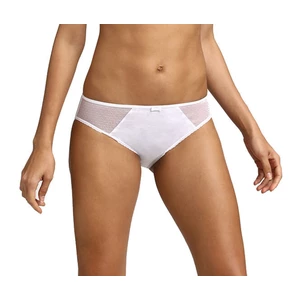DIM GENEROUS COTTON BIO SLIP - Women's panties made of organic cotton - white