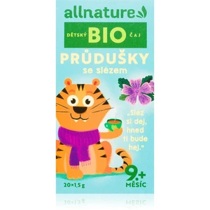ALLNATURE Dětský čaj průdušky se slézem BIO 20 sáčků