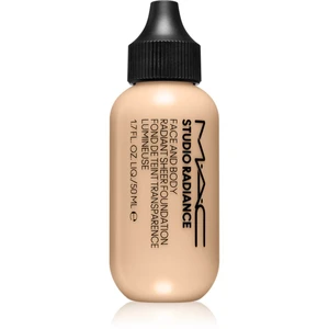 MAC Cosmetics Studio Radiance Face and Body Radiant Sheer Foundation lehký make-up na obličej a tělo odstín C0 50 ml