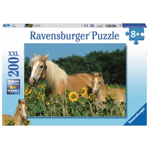 Ravensburger Puzzle Šťastné kone 200 XXL dielikov
