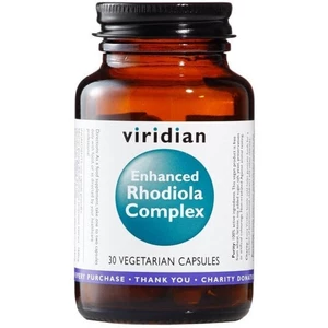 Viridian Enhanced Rhodiola Complex (Rozchodnica ružová s adaptogény) 30 kapsúl