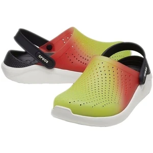 Crocs LiteRide Color Dip Clog Lime Punch/Scarlet/Almost White 48-49