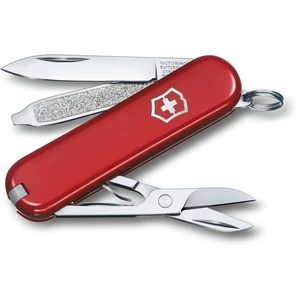 Nôž vreckový Victorinox CLASSIC SD, 58 mm, červený švajčiarsky vreckový nôž CLASSIC SD • dĺžka 58 mm • ponúka 7 funkcií • materiál: vysoko kvalitná ne