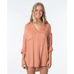 Rip Curl SUNRISE SHIRT Peach Shirt