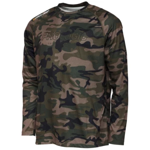Prologic Horgászpóló Camo Long Sleeve T-Shirt Camo XL