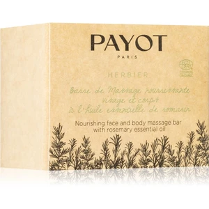 Payot Herbier Nourishing Face and Body Massage Bar výživný tělový krém s esenciálními oleji 50 ks
