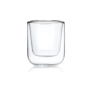 Set 2 buc. căni termice pentru espresso/aperitiv 80ml NERO - Blomus