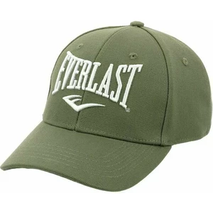 Bavlnená čiapka Everlast zelená farba, s nášivkou