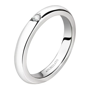 Morellato Oceľový prsteň s kryštálom Love Rings SNA46 63 mm