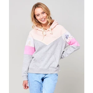 Rip Curl Sweatshirt ZENIKA COLORBLOCK HOODIE Cement Marle