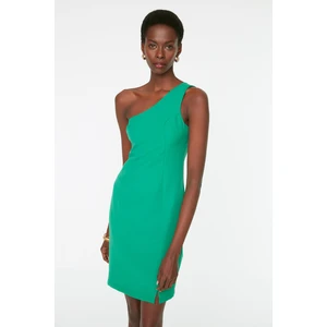 Trendyol Green Single Sleeve Dress