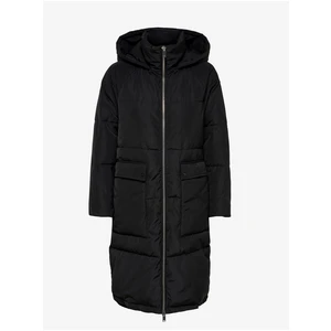 Black Quilted Coat ONLY Gabi - Women