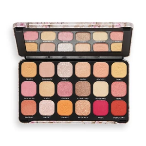 Makeup Revolution Forever Flawless paleta očních stínů odstín Regal Romance 18 x 1.1 g