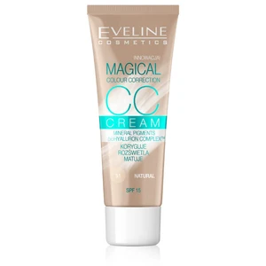 Eveline Cosmetics Magical Colour Correction CC krém SPF 15 odstín 51 Natural 30 ml